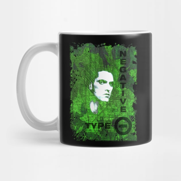 Type O Negative - Peter Steele - (Creepy Green) Light Version. by OriginalDarkPoetry